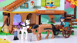 Autumns Horse Stable 🐴 Lego Friends build amp review [upl. by Aerahs780]