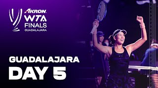 Muguruza snaps Kontaveit streak Pliskova prevails over Krejcikova  WTA FINALS DAY 5 HIGHLIGHTS [upl. by Isleana597]