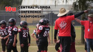 Shutout Win  Dunnellon 10u Tigers  Pop Warner Central Florida Conference  1142023 [upl. by Benkley]