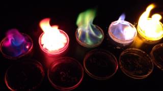 Flame Tests Demonstration [upl. by Aziza472]