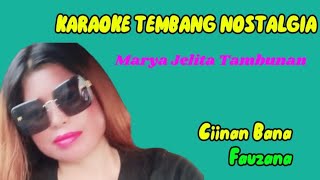 KARAOKE Ciinan Bana  Fauzana  Ajhay Pasma Music Studio Record [upl. by Redep]