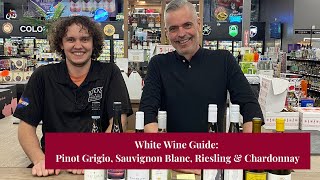 White WIne Guide Pinot Grigio Sauvignon Blanc Riesling amp Chardonnay [upl. by Yesnikcm]