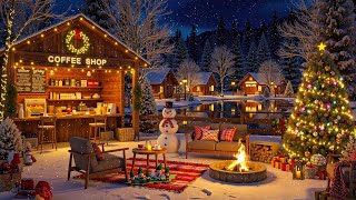 Cozy Christmas festive Ambience 🎅 Exquisite and Happy Christmas Jazz Music for a Good Mood 🎄 [upl. by Gratia]