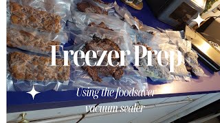 VACUUM SEALER MEAL PREP IDEAS TO SAVE TIME amp MONEY  TIME SAVING MEAL PREP [upl. by Anaujal765]