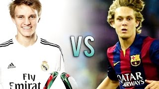 Martin Ødegaard vs Alen Halilovic  Duel Skills and Goal [upl. by Syd]