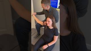 Cervical Radiculopathy Treatment chiropractor neckpaintreatment physiotherapy shorts [upl. by Atidnan]