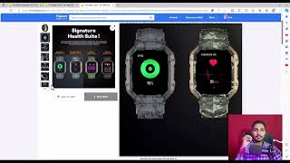 FireBoltt Cobra 178quot AMOLED Army Grade Build Smartwatch  fire boltt smartwatch cobra unboxing [upl. by Adnawahs]