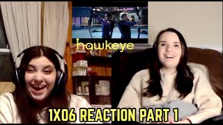 HAWKEYE 1X06 REACTION PART 1 [upl. by Ramalahs79]