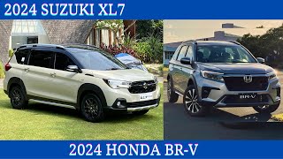 The 2024 Suzuki XL7 Vs 2024 Honda BRV Exterior Interior  Specs Detailed Comparison [upl. by Zoara]