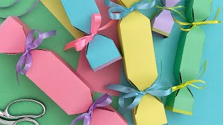 How To Make A Candy Gift Box  Paper Craft Ideas [upl. by Lyndsey]