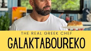 GALAKTOBOUREKO  therealgreekchef [upl. by Nnil446]