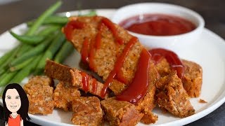 Gluten Free Seitan Style Roast  Tasty Vegan Meat Substitute [upl. by Aiahc]