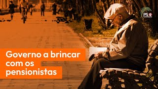 Governo a brincar com os pensionistas [upl. by Anrapa227]