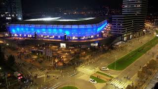 Slovan Bratislava vs Dinamo Zagreb end of game timelapse [upl. by Aeret175]