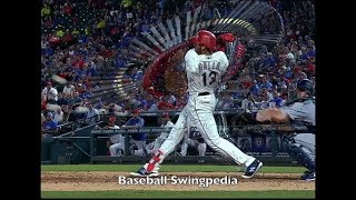 Joey Gallo Home Run Swing Slow amp Strobe Motion 20173 [upl. by Sivam576]