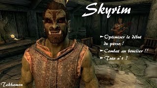 Skyrim  Optimiser le début de son perso [upl. by Einaej]