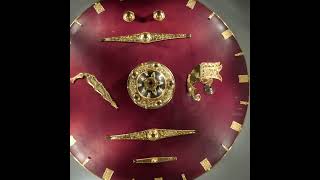 Stunning Saxon Replica Sutton Hoo Shield  Great Museum and exhibition [upl. by Ecirbaf]