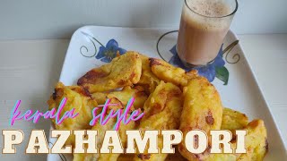 KERALA STYLE PAZHAMPORI  BANANA FRITTERS Easy Pazham Pori Recipe  🤤🤤 soulfoody pazham pori [upl. by Rosmunda559]