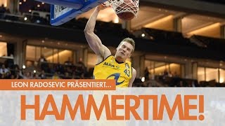 Hammertime Leon Radosevic stopft per TipDunk ein [upl. by Bible]