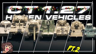 𝗖𝗧 𝟭𝟮𝟳  𝗛𝗶𝗱𝗱𝗲𝗻 𝗩𝗲𝗵𝗶𝗰𝗹𝗲𝘀  Pz 38 K Gs Destroyer SU100I etc PT2  World of Tanks [upl. by Eseeryt]