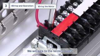 Wiring and Operation of AC Electromagnetic Brake Motors KII Series [upl. by Kcirreg]