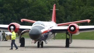 Canberra Engine Startup at Bruntingthorpe Open Days [upl. by Yerahcaz]