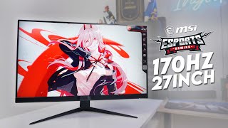 Monitor Gaming 2 jutaan 2023 MSI G2712 Esport Gaming Monitor [upl. by Anoj]