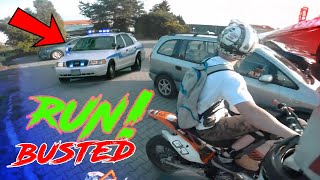 Police VS Bikers  Motorcycles Run From Cops  GOOD or BAD [upl. by Suanne30]