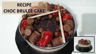 Resepi Kek Viral  Choc Brulee Sedap [upl. by Staten623]