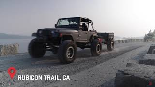 Tentrax Offroad Tent Trailer on the Rubicon [upl. by Yv]