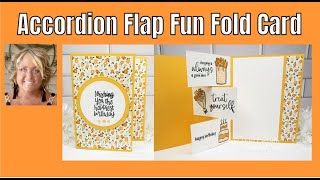 Accordion Flap Fun Fold Card [upl. by Mishaan739]