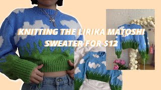 knitting the 270 lirika matoshi cloud sweater for 12 [upl. by Boru]