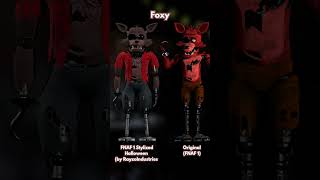 FNAF 1 Halloween Stylized Vs Original [upl. by Curtice247]