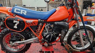 1983 Honda cr60 [upl. by Ydnolem313]