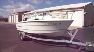 2002 Trophy 1802 on brokerage  Clemons Boats [upl. by Seena88]