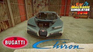 Restoration Bugatti Chiron  Car Mechanic Simulator 2018 [upl. by Grosvenor]