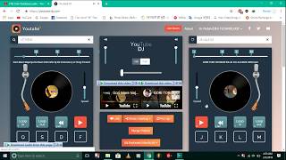 Youtube DJ is a free online Opreter music mixer website [upl. by Nnarefinnej]