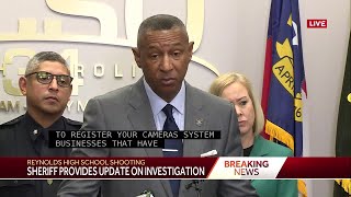 Forsyth Co Sheriffs Office gives update after Reynolds High student shot Tuesday [upl. by Johnston513]