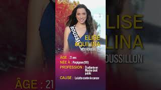 Qui est Elise Aquilina Miss Roussillon 2023 [upl. by Yeniar]