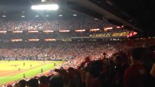 Braves Tomahawk Chop 2013 NLDS [upl. by Aislehc]