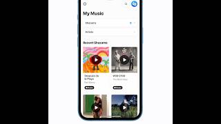 How to find songs you’ve previously identified with Shazam on iPhone and iPad  Apple Support [upl. by Halliday498]
