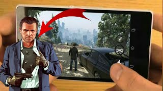 HOW TO DOWNLOAD amp INSTALL GTA 5 FINALLY PLAYING ON ANDROID DEVICE [upl. by Nylasor403]