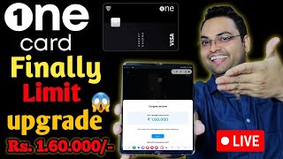 Onecard Credit Card Limit increase  onecard Credit Card apply  Hindi review video  Limit Upgrade [upl. by Janette270]