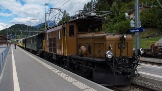 Rhätische Bahn Erlebniszug Albula [upl. by Akinit]