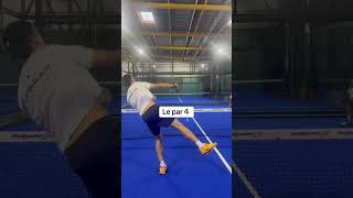 La dernière méthode est la plus efficace 😂🎾 padel padelfun padelpractice [upl. by Uot]