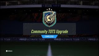 Is The Community TOTS Upgarde Worth It  Fifa 22 [upl. by Sivahc]