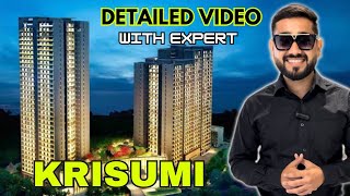 Krisumi Waterfall Residences Phase3 Sector 36A GurgaonKrisumi Studio Apartments Dwarka Expressway [upl. by Drais]