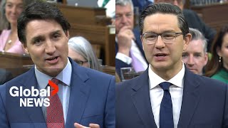 “Double trouble” Poilievre blames Trudeau for housing costs multiplying across Canada [upl. by Asir]