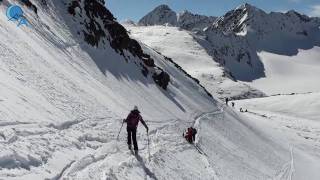 Skitour Gamsgarten  Hinterer Daunkopf  Stubaital [upl. by Tsan949]