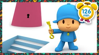 🔑 POCOYO DEUTSCH  Der Generalschlüssel  126 min   Cartoons für kinder [upl. by Siraved]